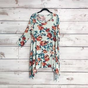 Floral print A Line Tunic